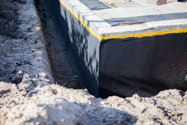 Residential Waterproofing installation at a Warren, PA home by SJ Waterproofing Pros